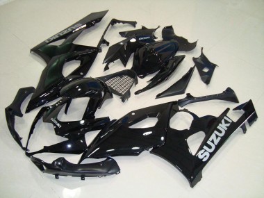 Descuento Carenados Moto Suzuki GSXR 1000 2005-2006 - Negro Brillante