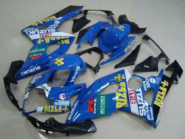 Descuento Carenados Moto Suzuki GSXR 1000 2005-2006 - Azul Amarillo Rojo Verde Negro Rizla