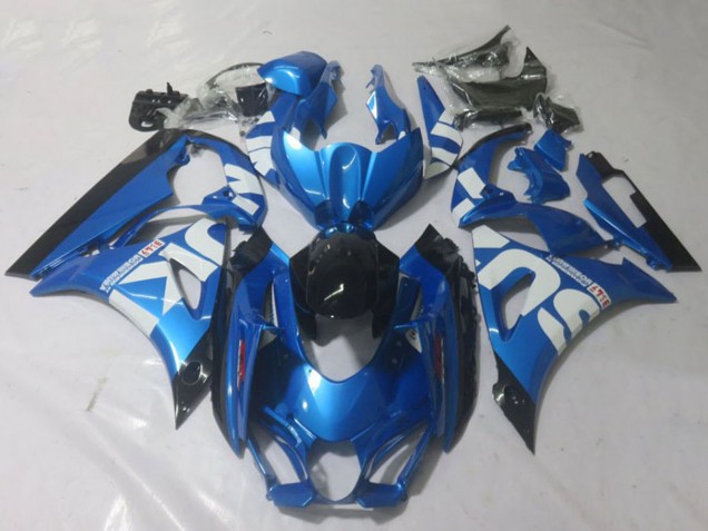 Descuento Carenados Moto Suzuki GSXR 1000 2017-2024 - Azul Blanco Negro