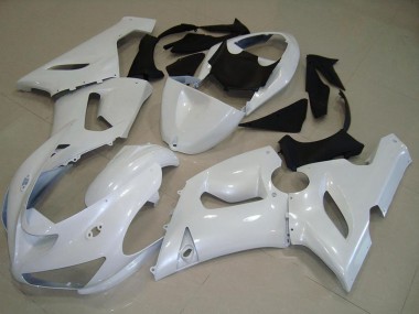 Descuento Carenados Moto Kawasaki ZX6R 2005-2006 - Blanco Perla