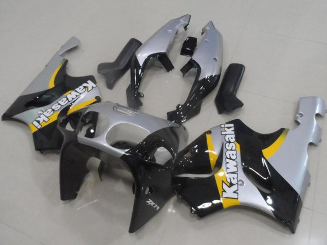 Descuento Carenados Moto Kawasaki ZX7R 1996-2003 - Plata Negro Brillante Amarillo