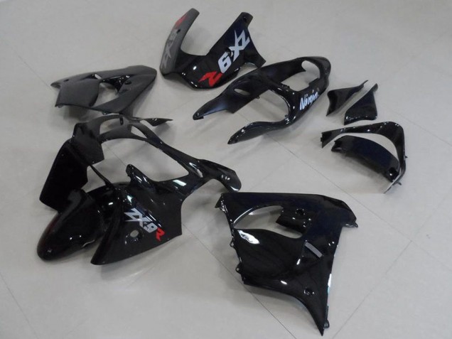 Descuento Carenado Moto Kawasaki ZX9R 2000-2001 - Negro Brillante