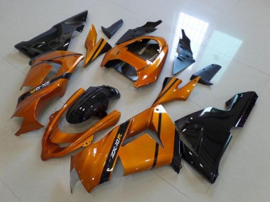 Descuento Carenados Moto Kawasaki ZX10R 2004-2005 - Oro Negro