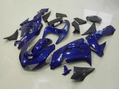 Descuento Kits Carenado Moto Kawasaki ZX10R 2006-2007 - Azul Oscuro