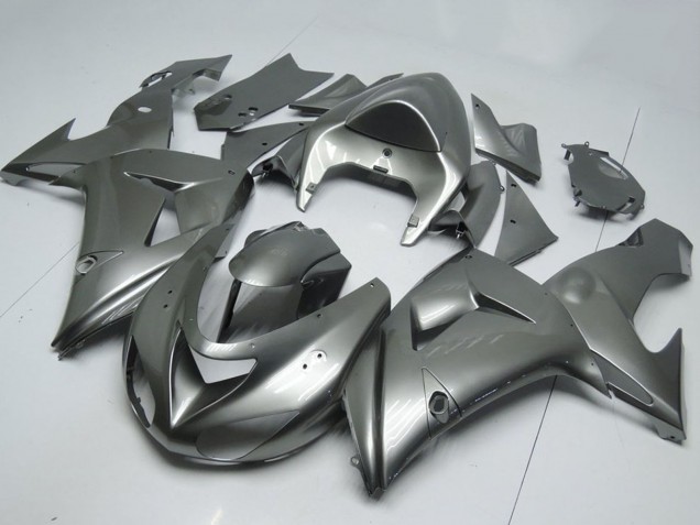 Descuento Carenados Moto Kawasaki ZX10R 2006-2007 - Gris Brillante