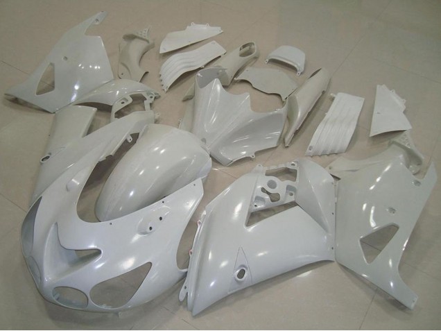 Descuento Carenados Moto Kawasaki ZX14R ZZR1400 2006-2011 - Blanco