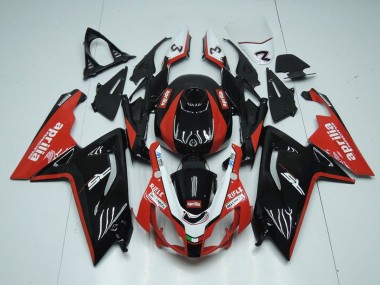 Descuento Carenados Moto Aprilia RS125 2006-2011 - Negro Brillante Rojo Blanco