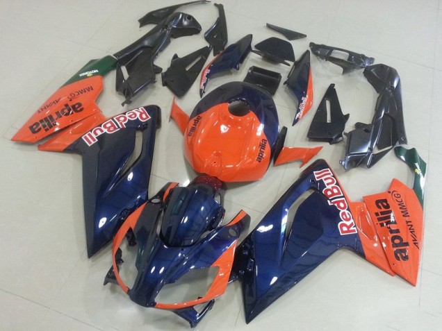 Descuento Carenados Moto Aprilia RS125 2006-2011 - Naranja Azul Oscuro