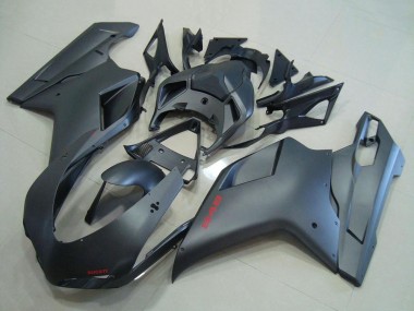 Descuento Carenado Moto Ducati 848 2007-2014 - Negro Mate