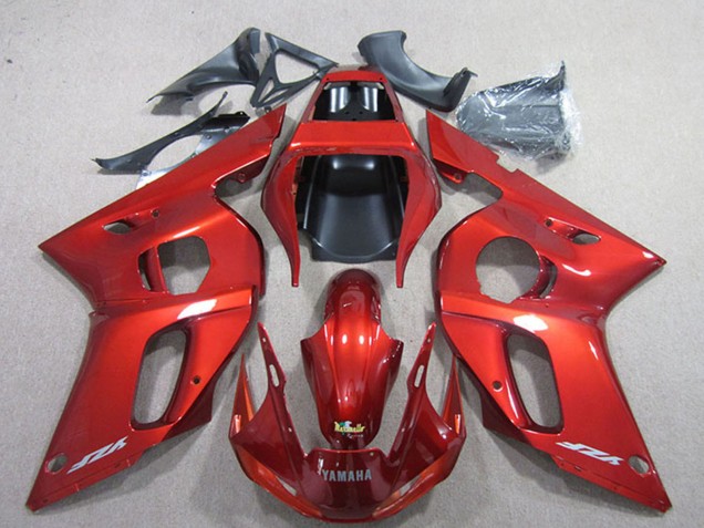 Descuento Carenado Moto Yamaha YZF R6 1998-2002 - Rojo