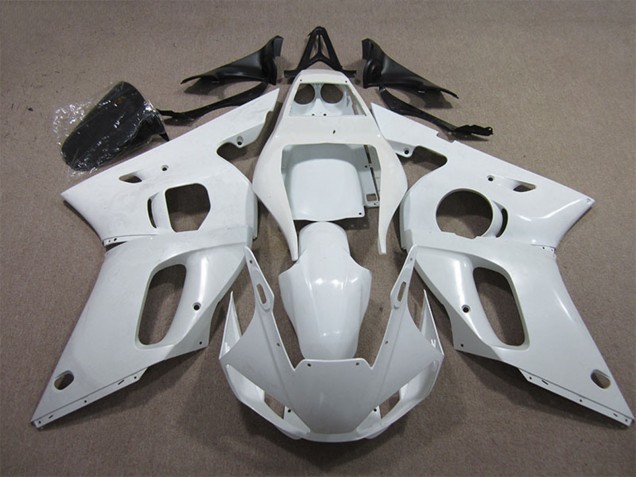 Descuento Carenados Moto Yamaha YZF R6 1998-2002 - Blanco