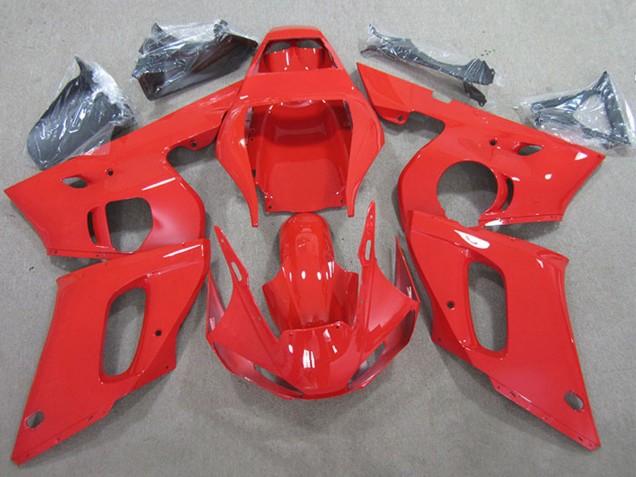 Descuento Carenados Moto Yamaha YZF R6 1998-2002 - Rojo