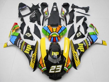 Descuento Carenados Moto Yamaha YZF R1 2015-2019 - Amarillo Rojo Azul Verde HP RuedaColores 23