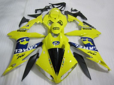 Descuento Carenados Moto Yamaha YZF R1 2004-2006 - Amarillo Azul Negro Blanco Camello Motul