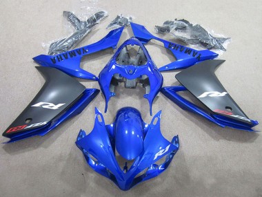 Descuento Carenados Moto Yamaha YZF R1 2007-2008 - Azul Negro Mate