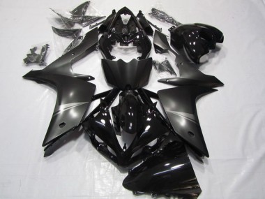 Descuento Carenado Moto Yamaha YZF R1 2007-2008 - Negro Brillante Negro Mate
