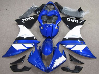 Descuento Carenados Moto Yamaha YZF R1 2009-2011 - Azul Blanco Negro