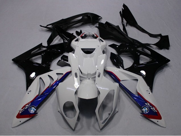 Descuento Carenados Moto BMW S1000RR 2009-2014 - Blanco Azul Negro Brillante