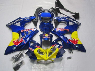 Descuento Carenados Moto BMW S1000RR 2009-2014 - Azul Amarillo Rojo Bull
