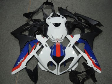 Descuento Carenados Moto Honda CBR600RR 2003-2004 - Blanco Rojo Azul Negro Mate