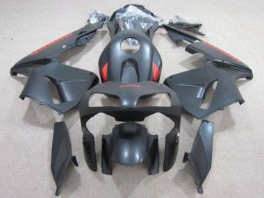 Descuento Carenados Moto Honda CBR600RR 2003-2004 - Negro Mate Rojo