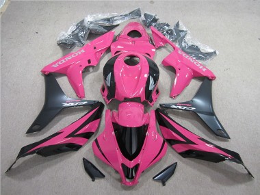 Descuento Kits Carenado Moto Honda CBR600RR 2007-2008 - Rosa Negro Mate