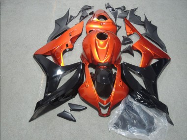 Descuento Carenados Moto Honda CBR600RR 2007-2008 - Naranja Negro Brillante