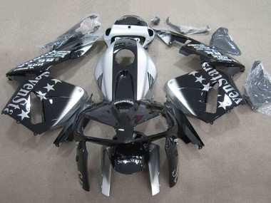 Descuento Carenados Moto Honda CBR600RR 2007-2008 - Plata Negro Brillante SevenStars