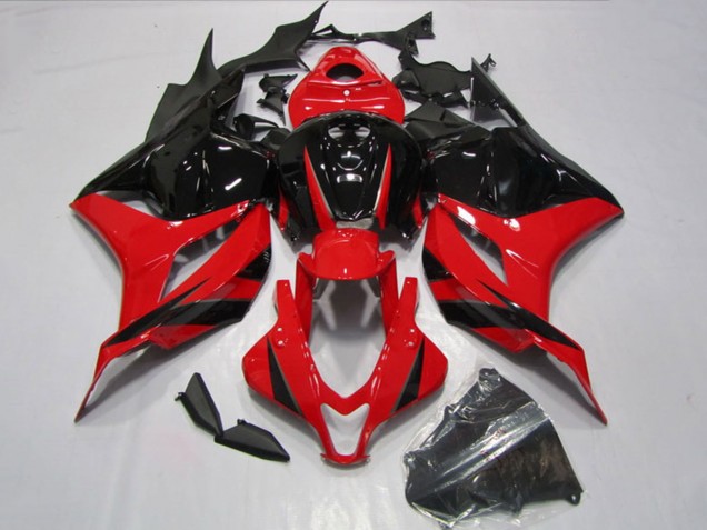 Descuento Kits Carenados Moto Honda CBR600RR 2009-2012 - Rojo Negro Brillante