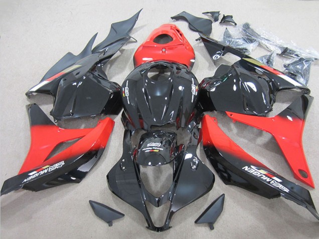 Descuento Carenado Moto Honda CBR600RR 2009-2012 - Rojo Negro Brillante