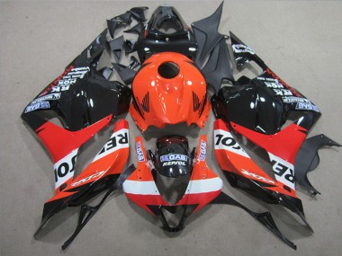 Descuento Completo Carenados Moto Honda CBR600RR 2009-2012 - Naranja Blanco Rojo Negro Brillante Repsol