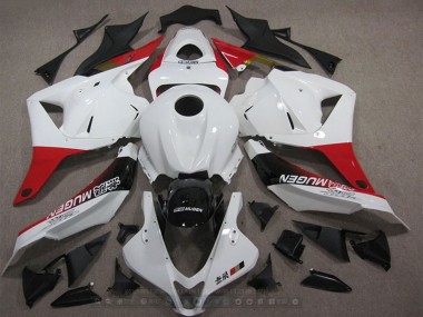 Descuento Carenados Moto Honda CBR600RR 2009-2012 - Blanco Rojo Negro Brillante Mugen