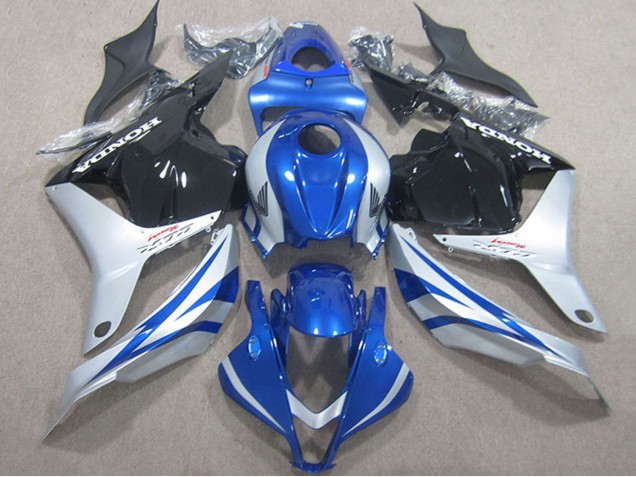 Descuento Carenados Moto Honda CBR600RR 2009-2012 - Plata Azul Negro Brillante
