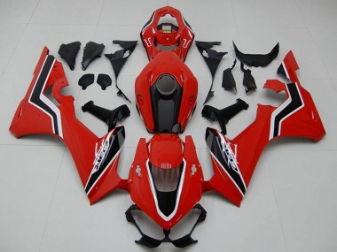 Descuento Carenado Moto Honda CBR1000RR 2017-2023 - Rojo Negro Blanco
