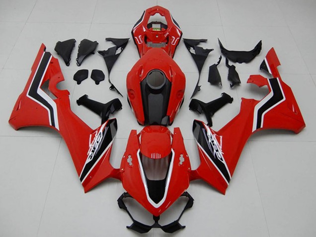Descuento Carenado Moto Honda CBR1000RR 2017-2023 - Rojo Negro Blanco