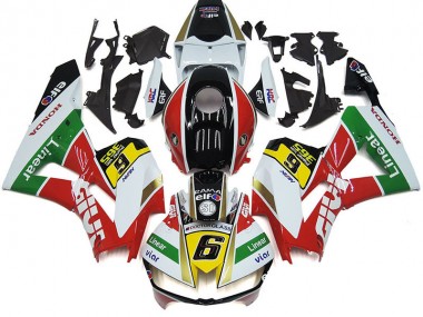 Descuento Carenados Moto Honda CBR1000RR 2012-2016 - Blanco Rojo Amarillo Verde Líneaar Viar 6