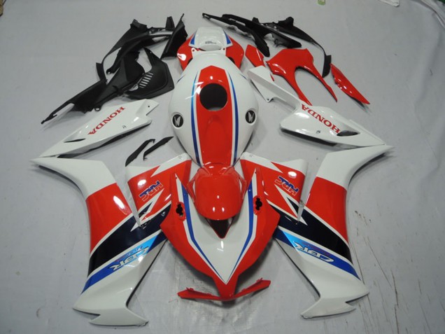 Descuento Kits Carenados Moto Honda CBR1000RR 2012-2016 - Blanco Rojo Azul