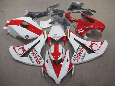 Descuento Carenados Moto Honda CBR1000RR 2008-2011 - Blanco Rojo Pramac