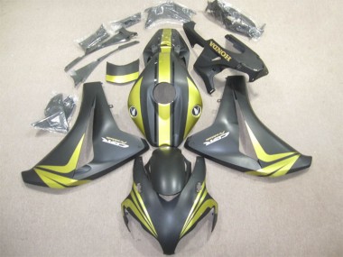 Descuento Carenados Moto Honda CBR1000RR 2008-2011 - Amarillo Negro Mate