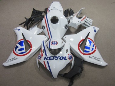 Descuento Carenados Moto Honda CBR1000RR 2008-2011 - Blanco Rojo Azul Repsol