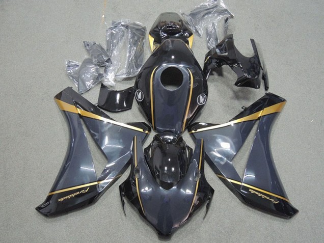 Descuento Carenados Moto Honda CBR1000RR 2008-2011 - Azul Oscuro Oro Negro Brillante Fireblade