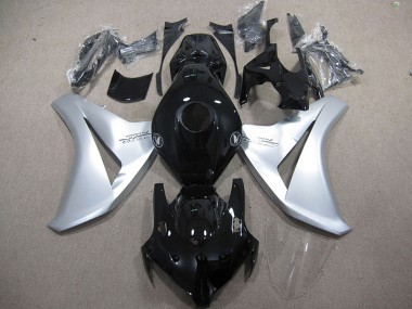 Descuento Carenados Moto Honda CBR1000RR 2008-2011 - Plata Negro Brillante Fireblade
