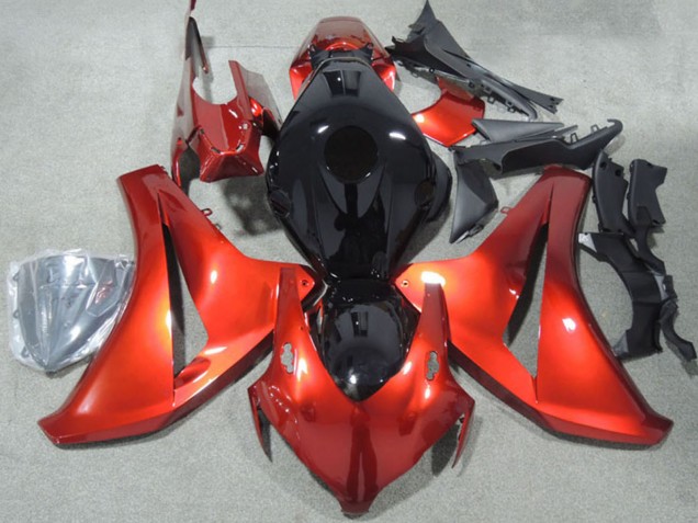 Descuento Kits Carenados Moto Honda CBR1000RR 2008-2011 - Rojo Negro Brillante