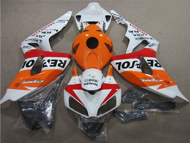 Descuento Carenados Moto Honda CBR1000RR 2006-2007 - Blanco Naranja Rojo Negro Repsol