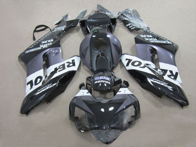 Descuento Carenados Moto Honda CBR1000RR 2004-2005 - Negro Brillante Blanco Gris Repsol