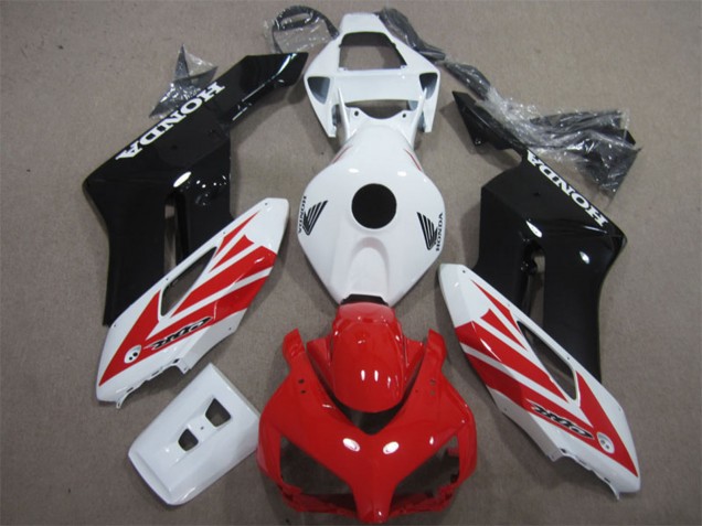 Descuento Kits Carenado Moto Honda CBR1000RR 2004-2005 - Blanco Rojo Negro Brillante