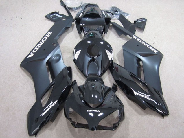 Descuento Carenados Moto Honda CBR1000RR 2004-2005 - Negro Brillante Negro Mate Blanco Calcomanías