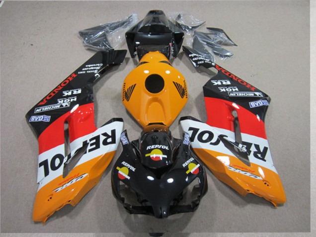 Descuento Kits Carenados Moto Honda CBR1000RR 2004-2005 - Naranja Blanco Rojo Negro Brillante Repsol