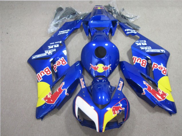 Descuento Carenados Moto Honda CBR1000RR 2004-2005 - Azul Amarillo Blanco Rojo Bull