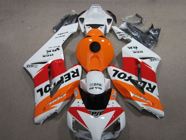 Descuento Carenados Moto Honda CBR1000RR 2004-2005 - Blanco Naranja Rojo Negro Repsol
